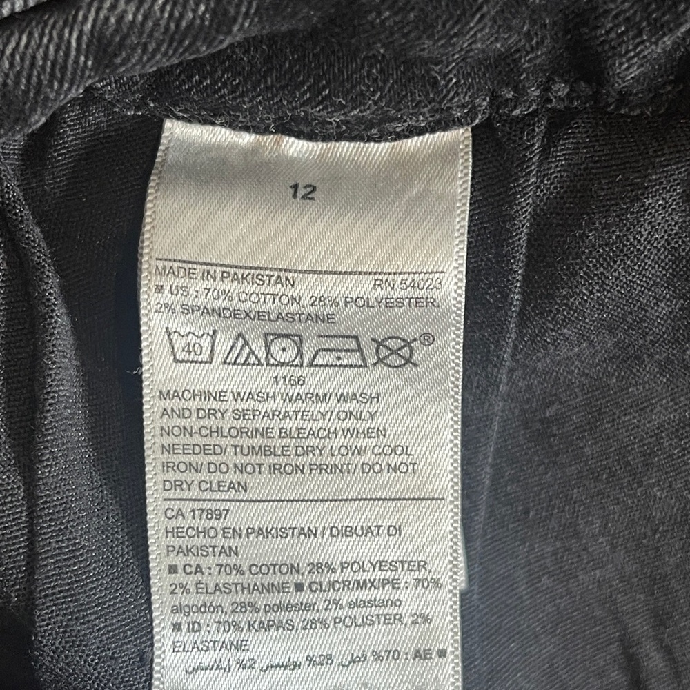 Old Navy Rockstar Super Skinny Jeans Women’s High Rise Distressed Size 12 - Picture 4 of 5